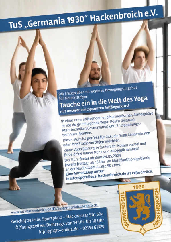 Tauche ein in die Welt des Yoga