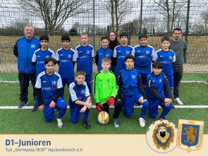 D1-Junioren Mannschaftsfoto