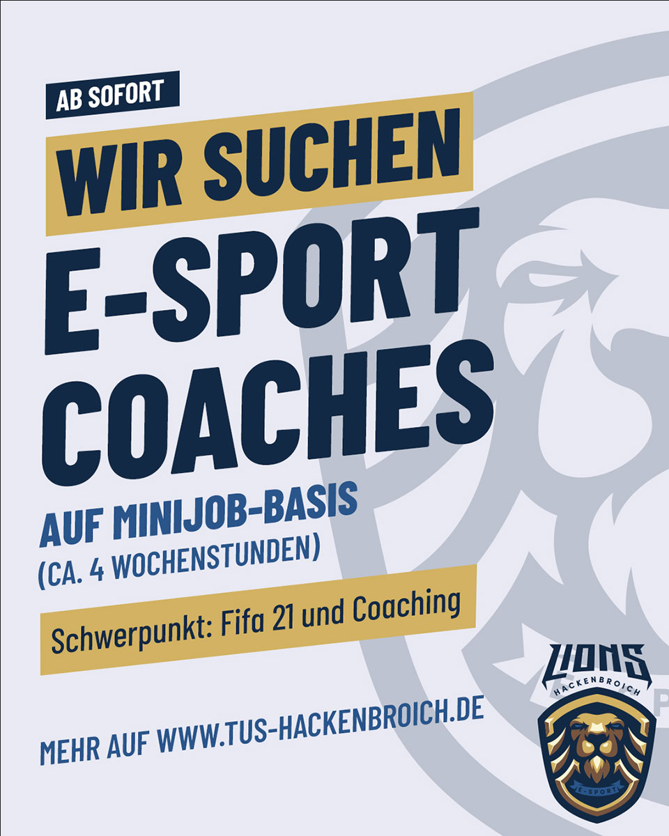 E-Sport Coaches