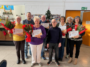 Ehrung der Jubilare beim TuS